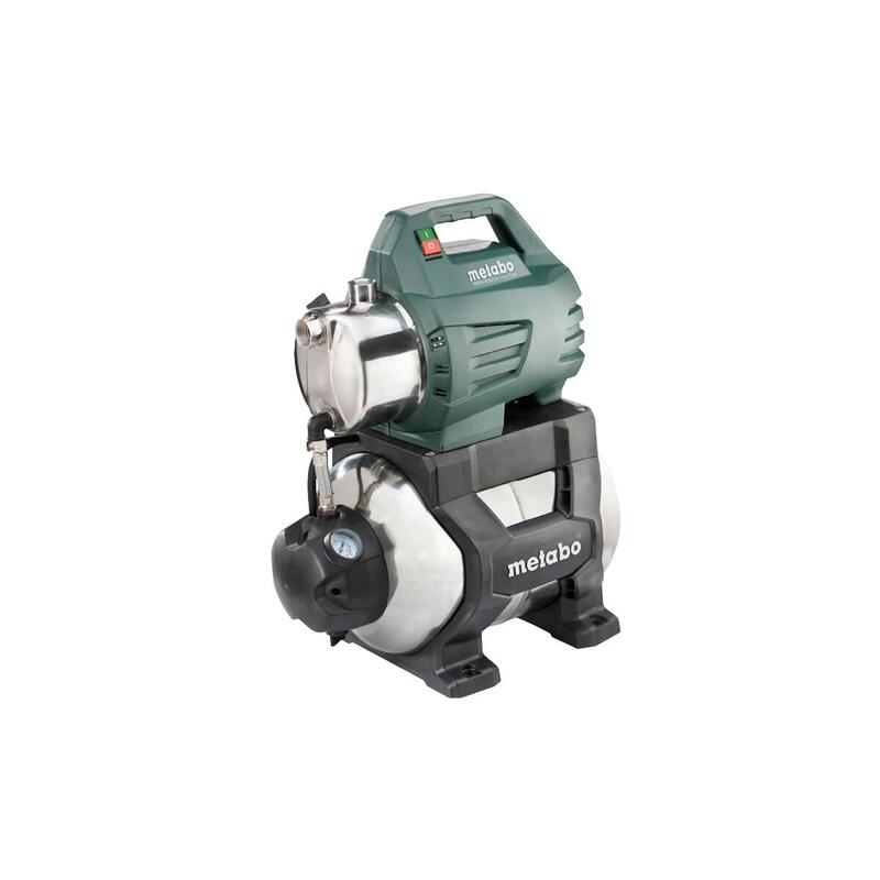 Metabo Hww 4500/25 Inox Plus (600973000) Hauswasserwerk (Negro/Verde, 1300 Watt) 600973000