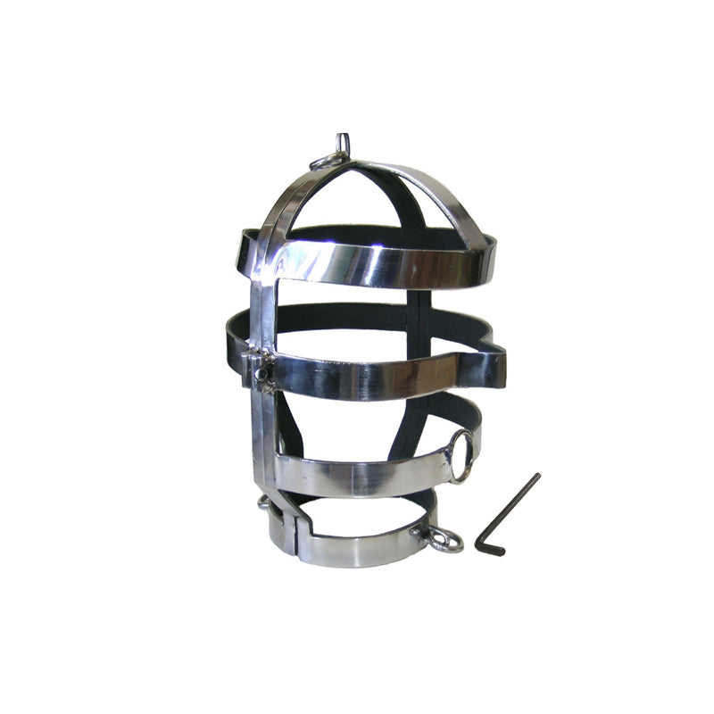 Metal Hard - Mascara Con Collar Acero