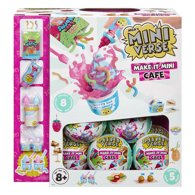Mga Entertainment Mga'S Miniverse - Make It Mini Foods Cafe Serie 5 (Sortierter Artikel) 546801-Eu