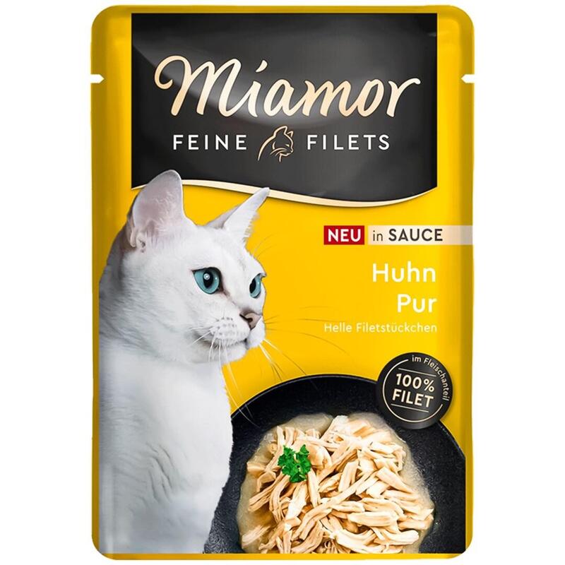 Miamor Feine Filetes De Pollo Puro En Salsa 6x100g
