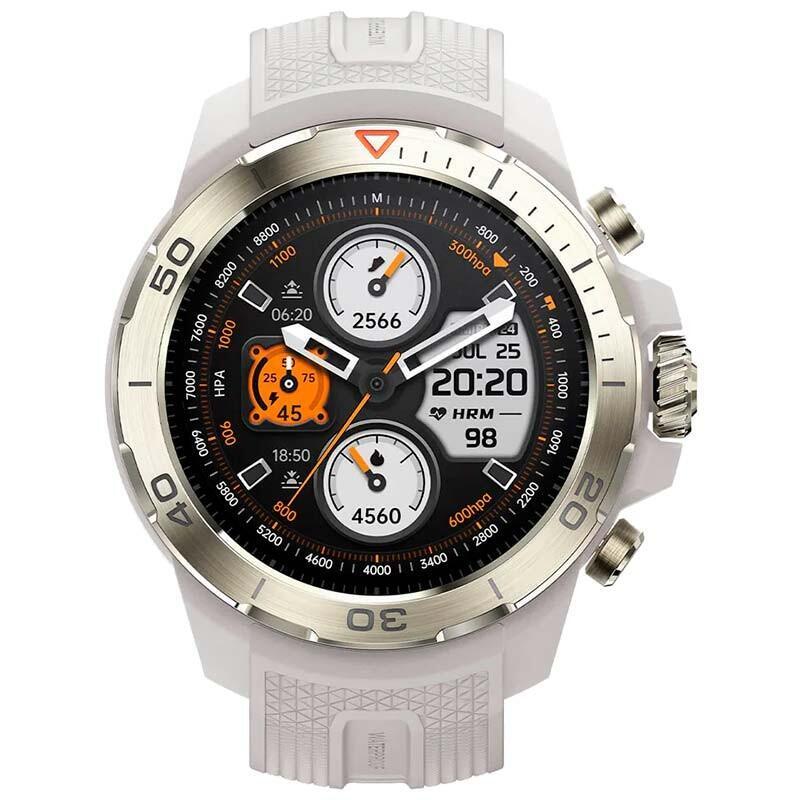 Mibro Gs Explorer Blanco Con Gps Y Nfc