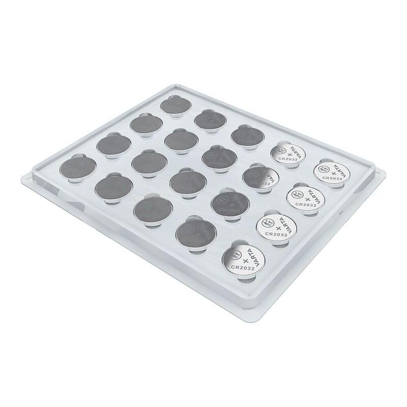 Micro Pila De Botón Litio Cr2032 3v Oem Ø20,0 X 3,2 Mm, Caja 640 Uds