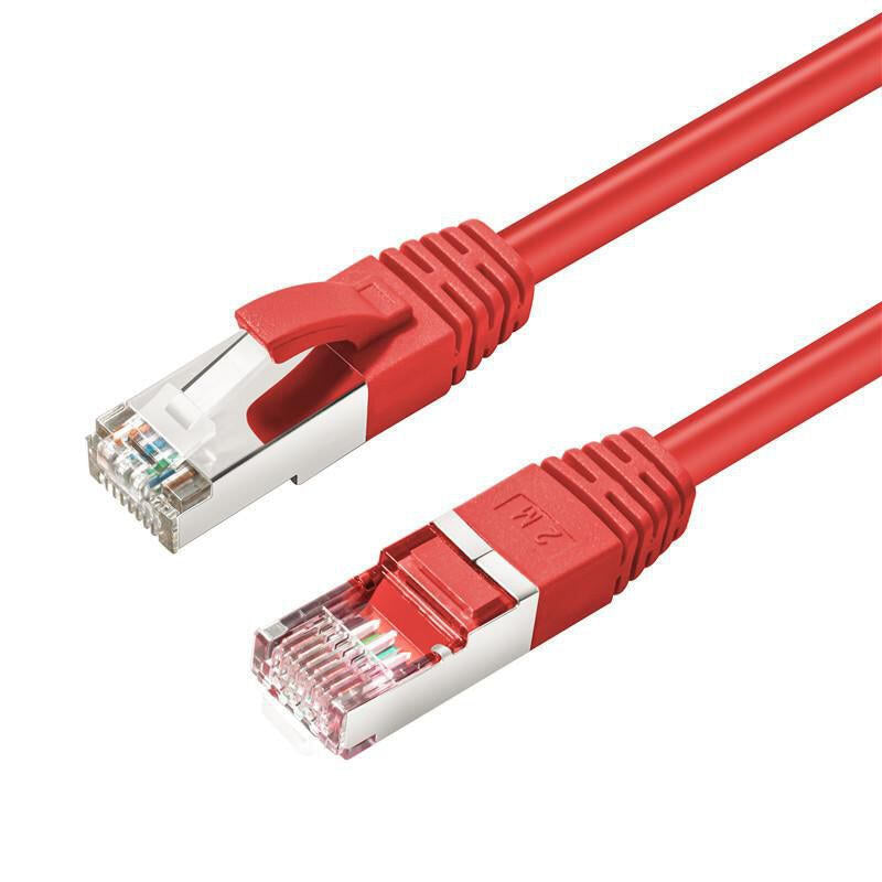 Microconnect Mc-Sftp6a03r Cable De Red Rojo 3 M Cat6a S/Ftp [S-Stp]
