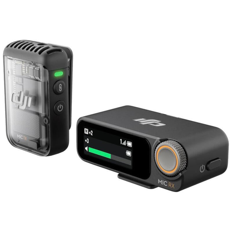 Micrófono  Dji Mic 2 (1 Tx + 1 Rx)  Inalámbrico