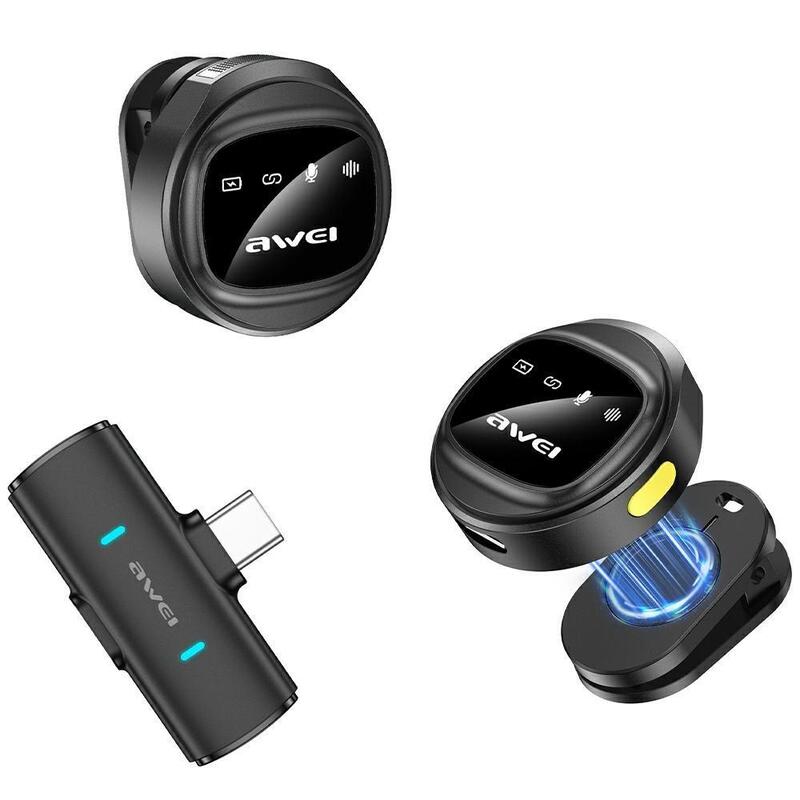 Micrófono Krawatowy Mk3 Duo Inalámbrico Negro