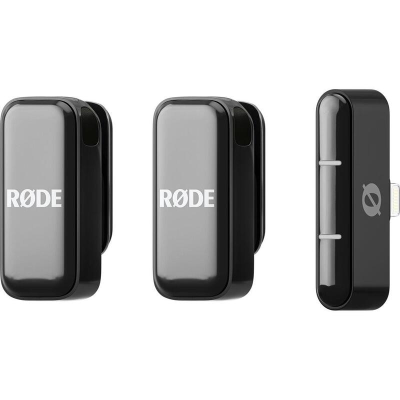 Micrófono  Rode Microphones Wireless Micro Lightning Negro Wimicrol