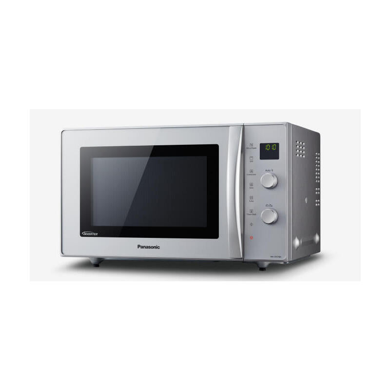 Microondas Con Grill 1000w Doap 27 L Plato Giratorio Plata