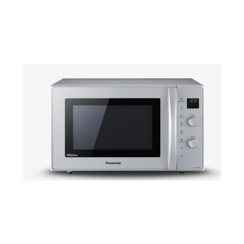 Microondas Con Grill 1000w Doap 27 L Plato Giratorio Plata