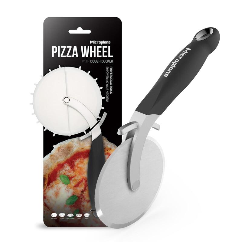 Microplane Rueda De Pizza Profesional Xl De Acero Inoxidable