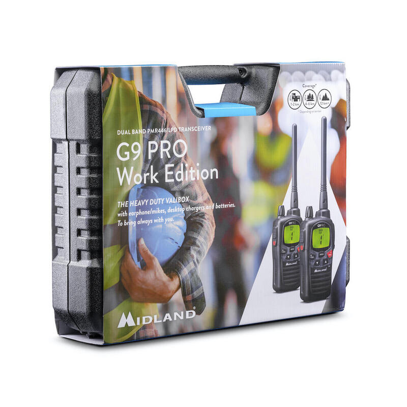 Midland G9 Pro 2er Kofferset, Pmr446