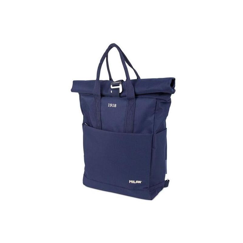 Milan Mochila Urbana C/Cierre Superior Enrrollable 10l Serie 1918 Azul Marino