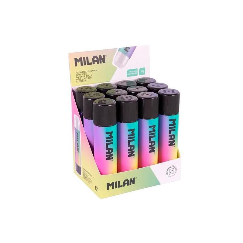 Milan Pegamento En Barra 21gr Sunset Caja Expositora 12 Ud