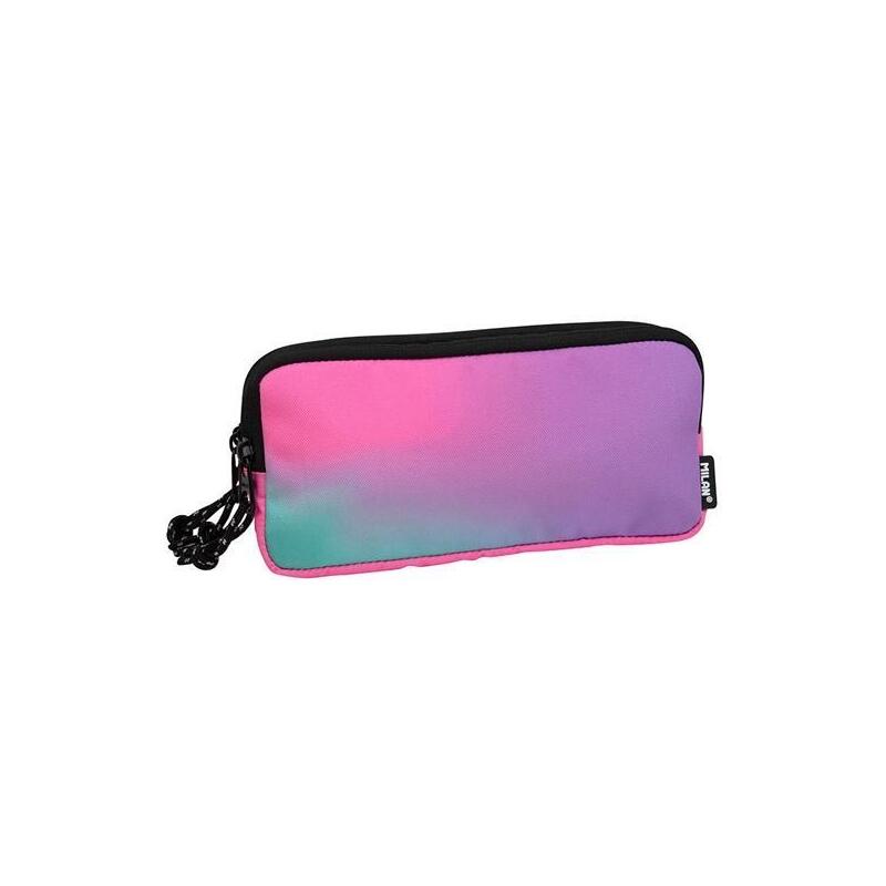 Milan Portatodo 3 Cremalleras Sunset Rosa