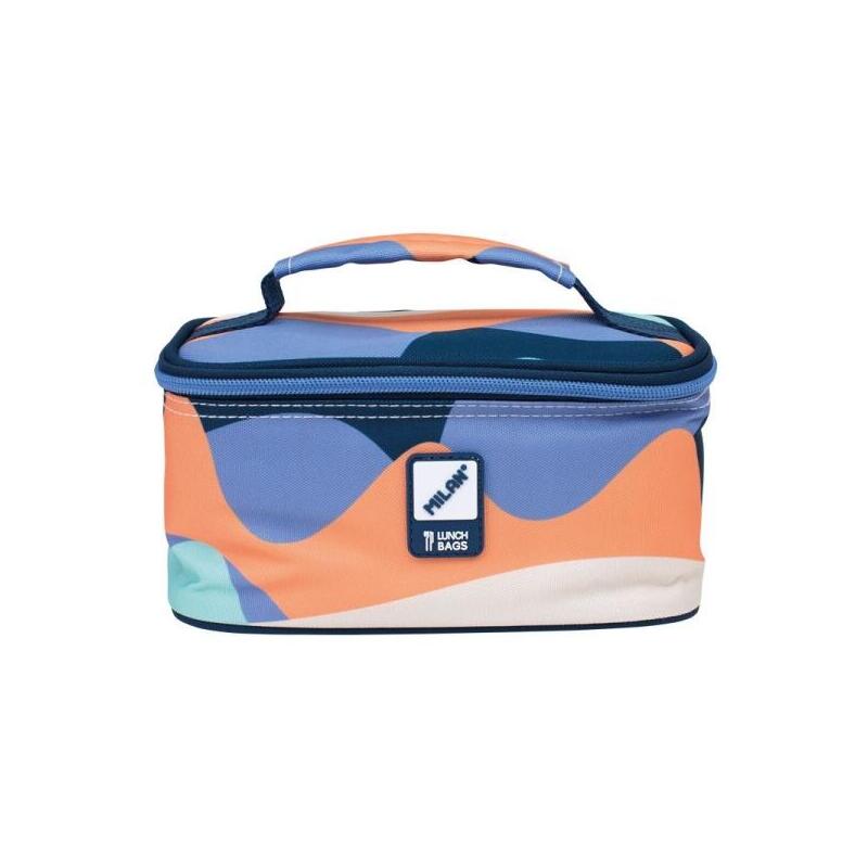 Bolsa Isotermica Milan The Fun  Porta Alimentos 1,5l - Incluye 1 Recipiente Para Alimentos - Interior Aislante Termico -