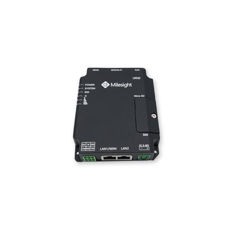 Milesight Iot Indumrial Cellular Router, Ur75-504ae-W2 5g / Wi-Fi / Gps Supported