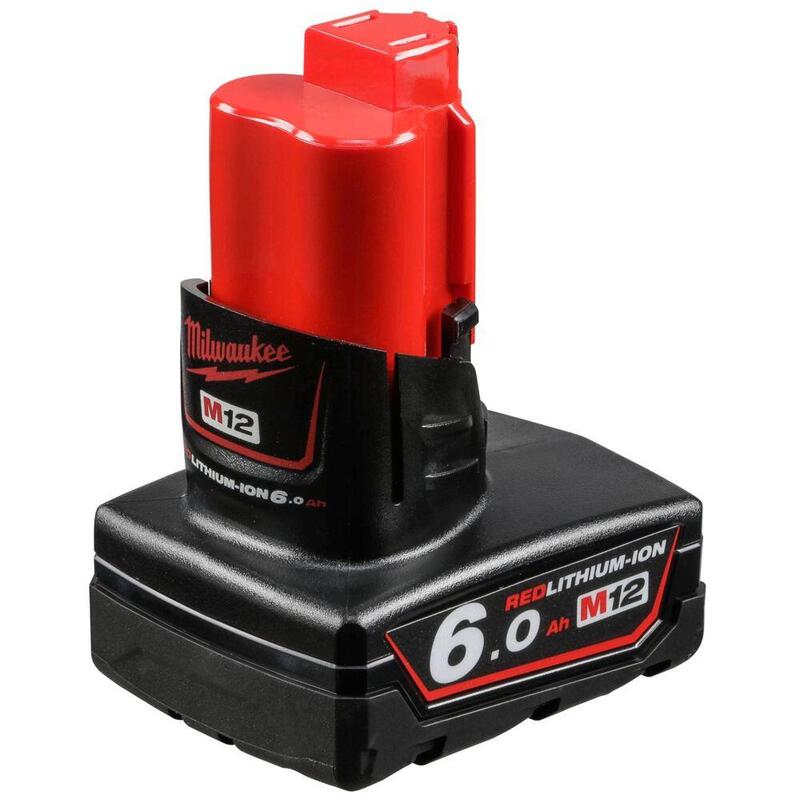Milwaukee M12b6 12v / 6,0 Ah Li-Ion Battery