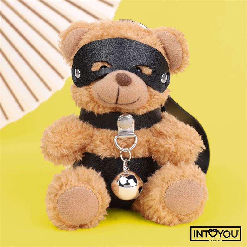 Mimi Llavero De Osito Bdsm Con Collar Y Cascabel