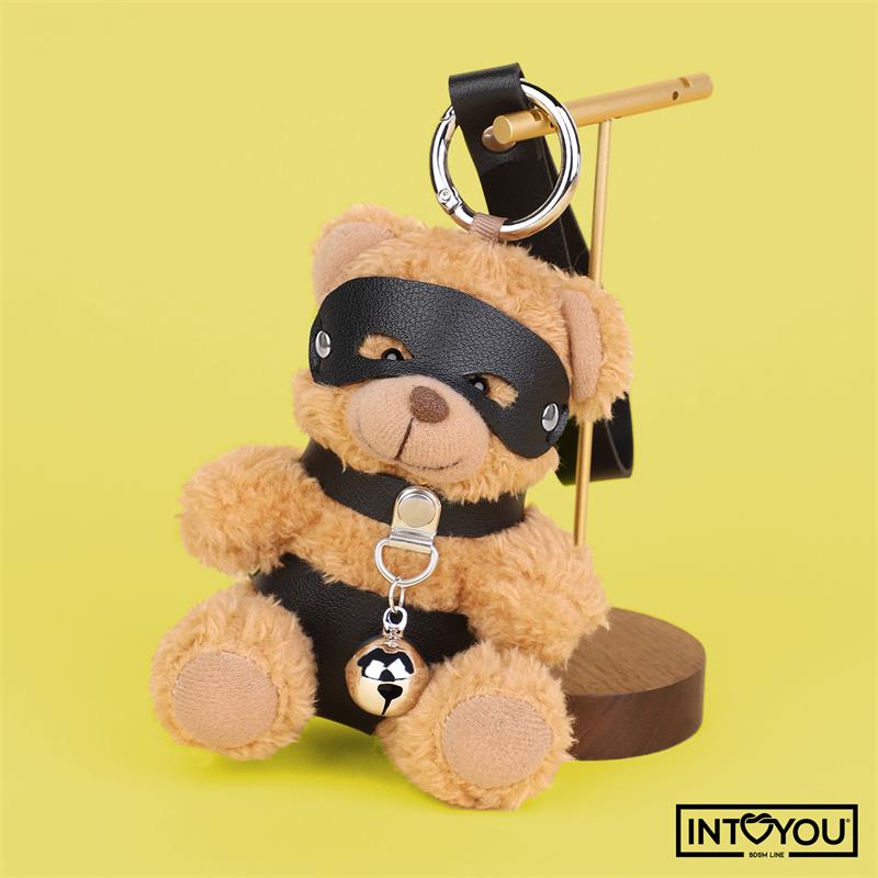 Mimi Llavero De Osito Bdsm Con Collar Y Cascabel