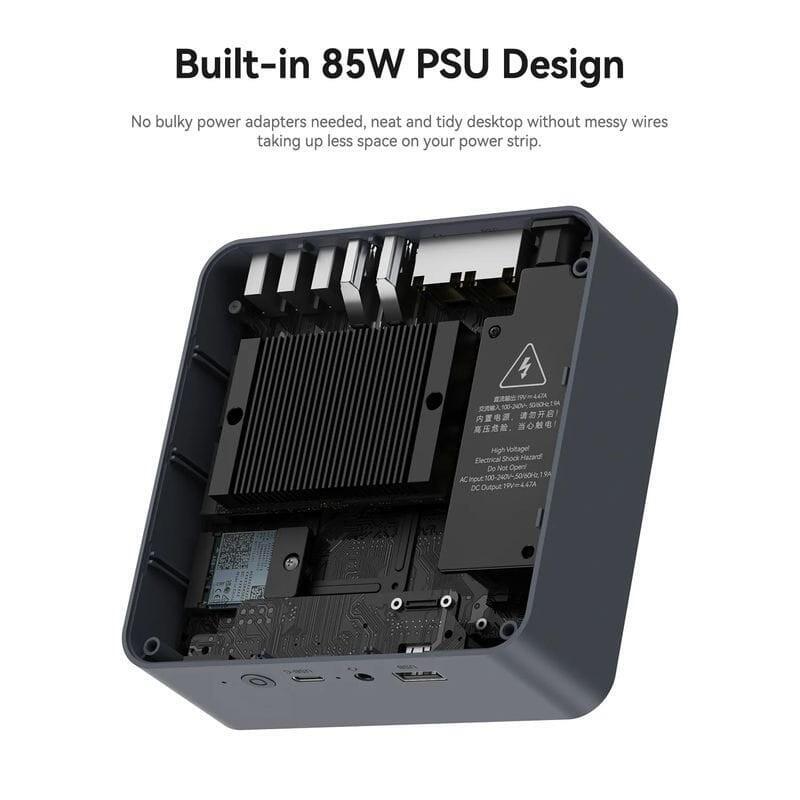 Mini Pc  Beelink Eqi12-Lp Intel Core I5-12450h/24gb/500gb Ssd/Windows 11 Pro Gris