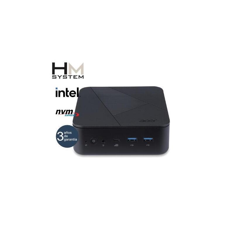 Mini Pc Hm System Con Tecnología Acerdescubre La Versatilidad Y Potencia Del Liten Hm System. Este Ordenador Compacto, Similar A Los Intel Nuc, Se Instala Fácilmente Detrás Del Monitor, Optimizando Tu Espacio De Trabajo En La Oficina O En C