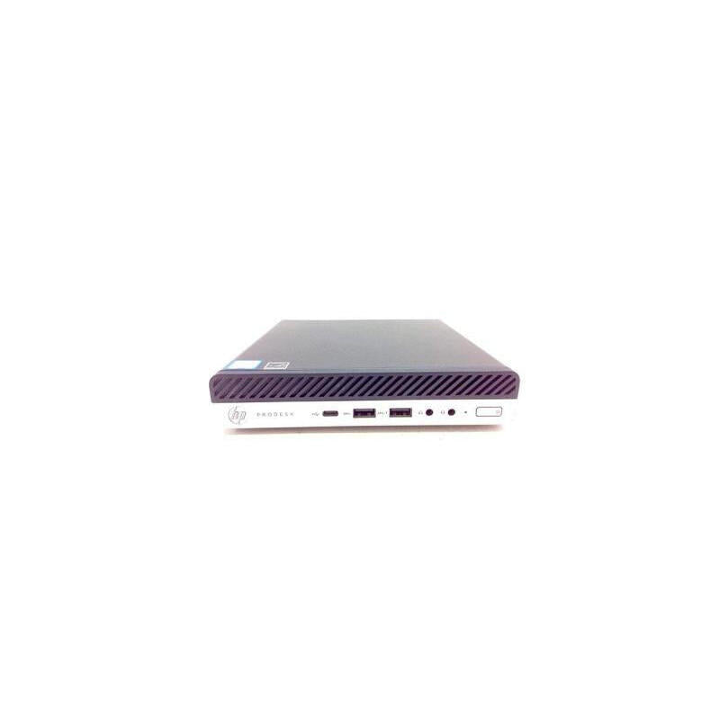 Ordenador Reacondicionado Mini Hp 600 G4 I5 9th 8gb 256gb M.2 Win 11 Pro Sin Cable Trebol Wifi+Antena