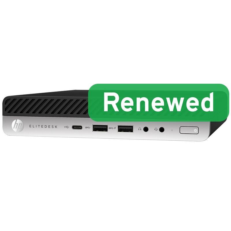 Mini Pc Reacondicionado Hp  Grade A  Elitedesk 800 G4  I5-8500t  8gb  256gb Ssd  Intel Uhd Graphics 630  Wifi  W11 Pro