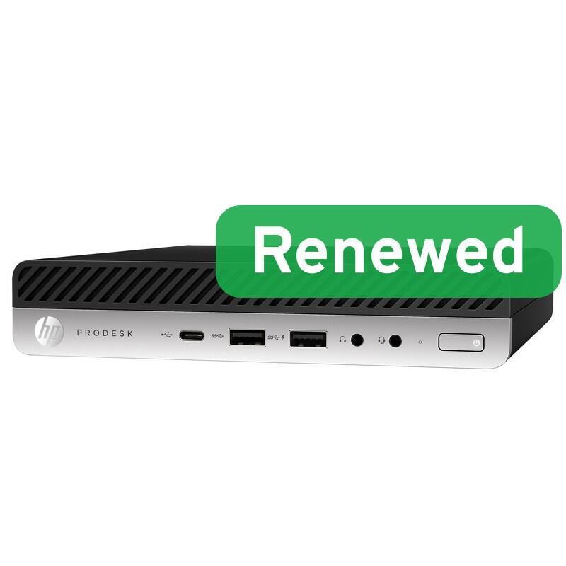 Mini Pc Reacondicionado Hp  Grade A  Prodesk 600 G5 Dm  I3-9100t  8gb  128gb Nvme  Intel Uhd Graphics 630  Wifi  W11 Home
