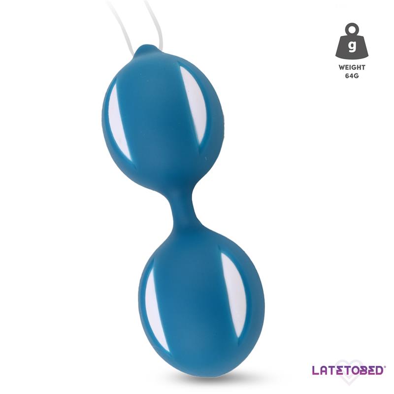 Misha Bola Kegel Doble Con Peso Interno