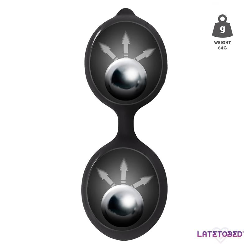 Misha Bola Kegel Doble Con Peso Interno