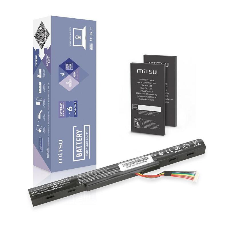 Mitsu Do Acer Aspire E15, E5-475 2200mah (32wh) 14.6 Volt