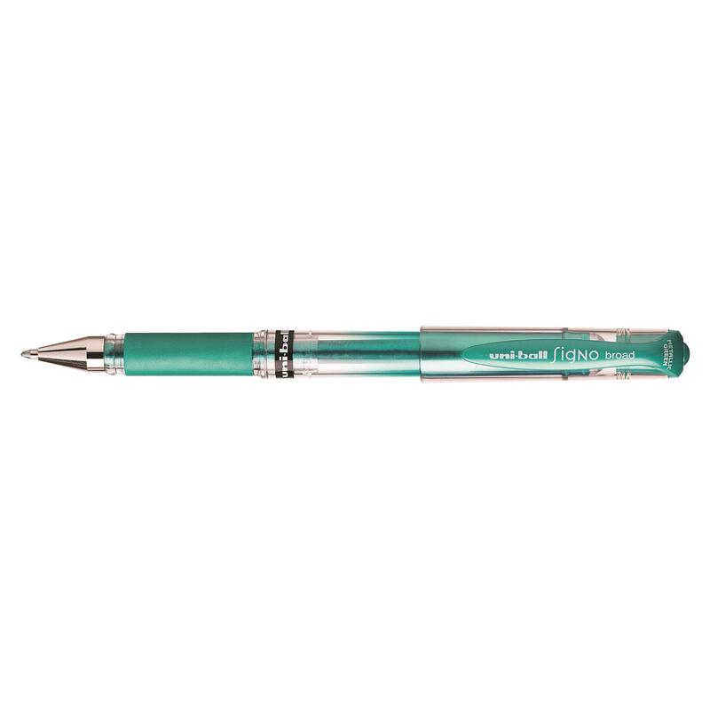 Mitsubishi Bolígrafo De Gel Ub Signo Um-153 1,0mm Verde Metallic