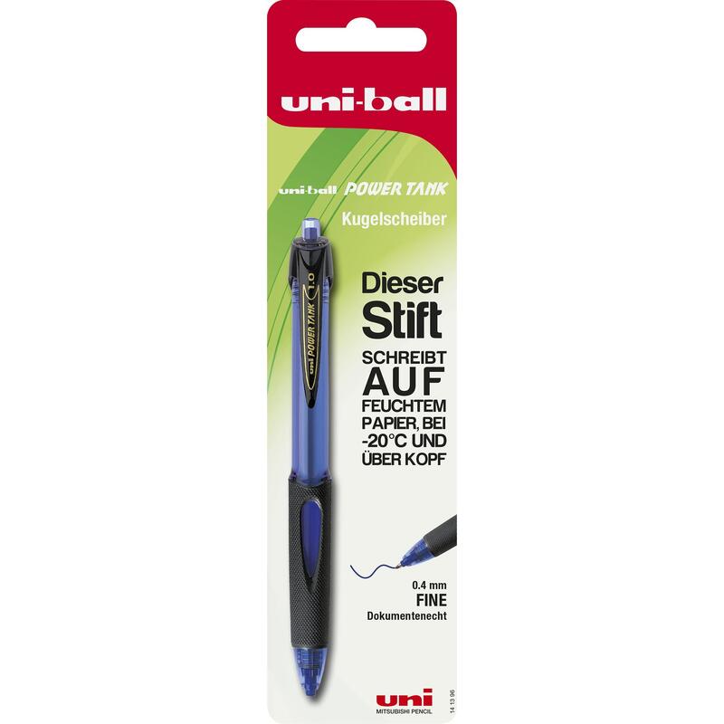 Mitsubishi Bolígrafo Uni Ub Powertank Azul Bk