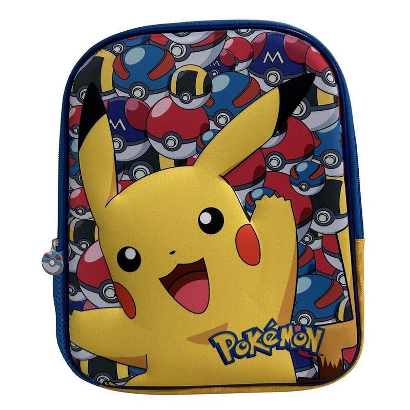 Mochila 3d Classic Pokemon 29cm