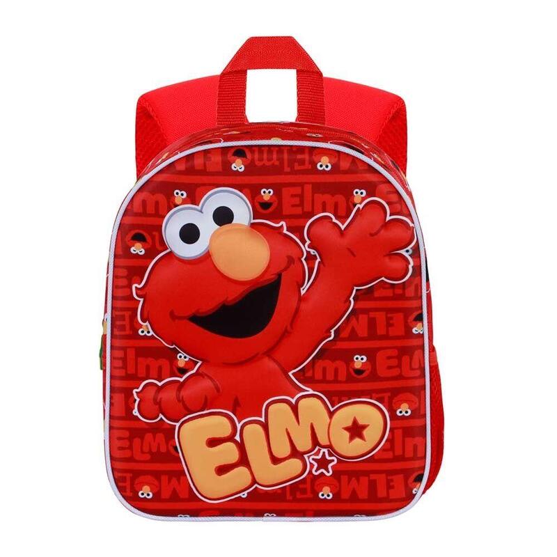 Mochila 3d Elmo Barrio Sesamo 30cm