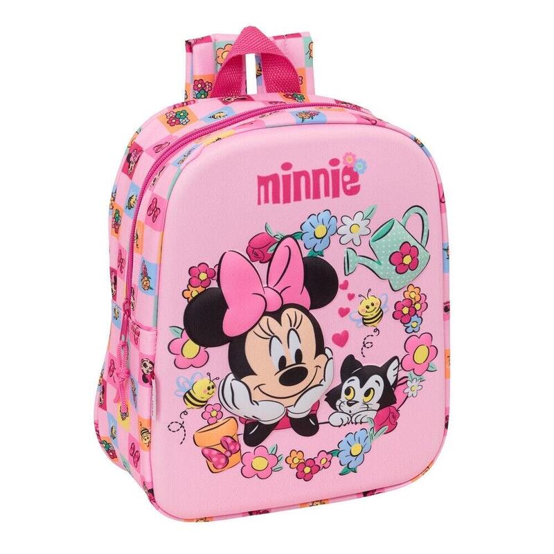 Mochila 3d Minnie Disney 27cm
