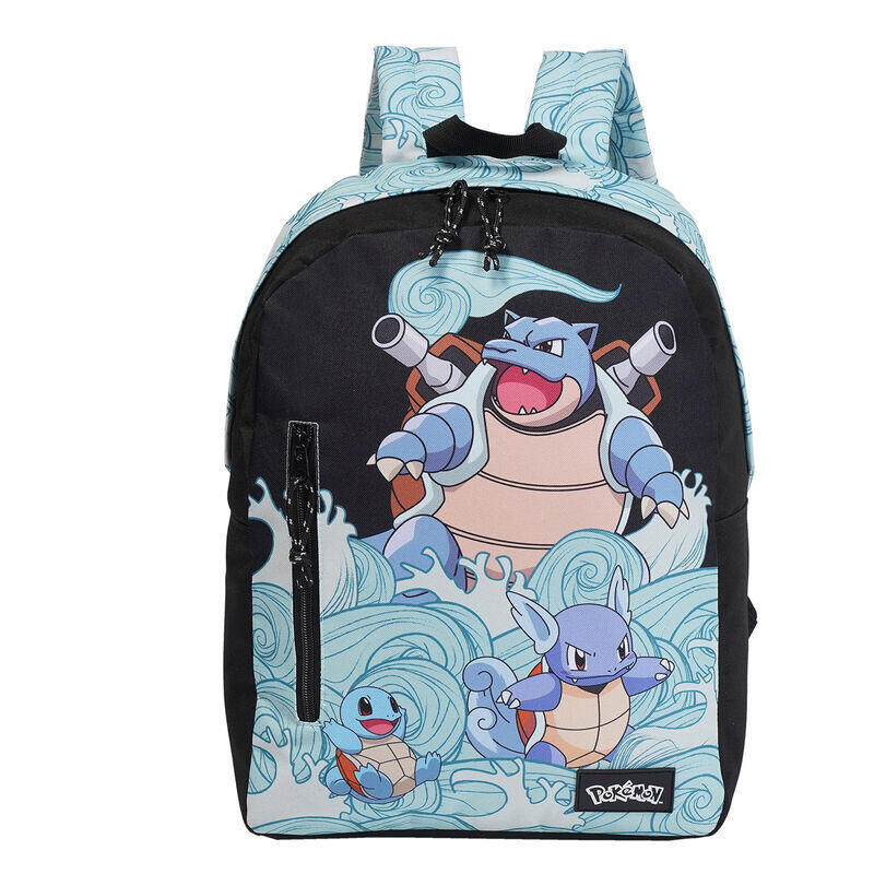 Mochila Adaptable Squirtle Evolution Pokemon 42cm