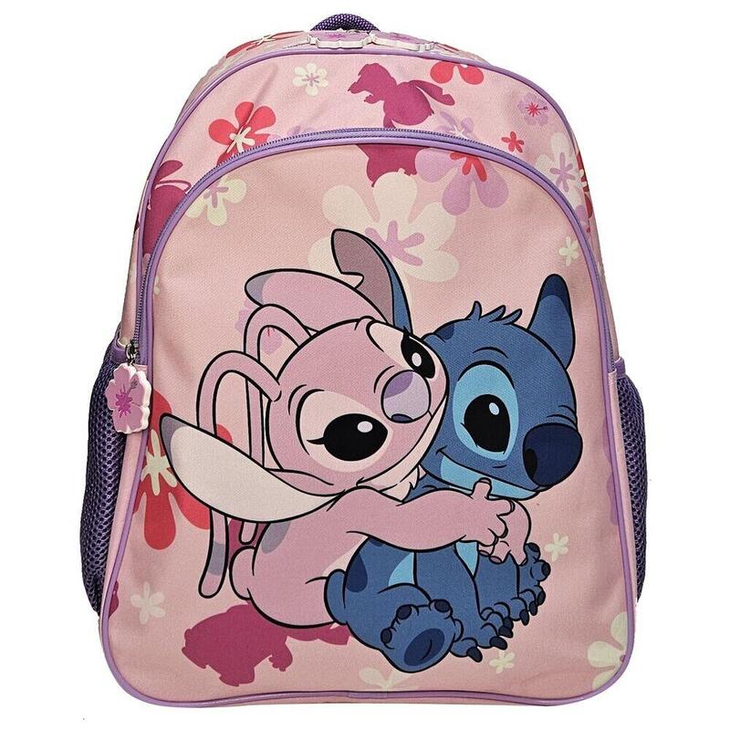 Mochila Angel &#38; Stitch Disney 40cm