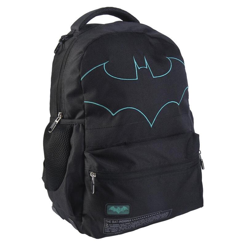 Mochila Escolar Grande Cerd Dc Batman 44 Cm