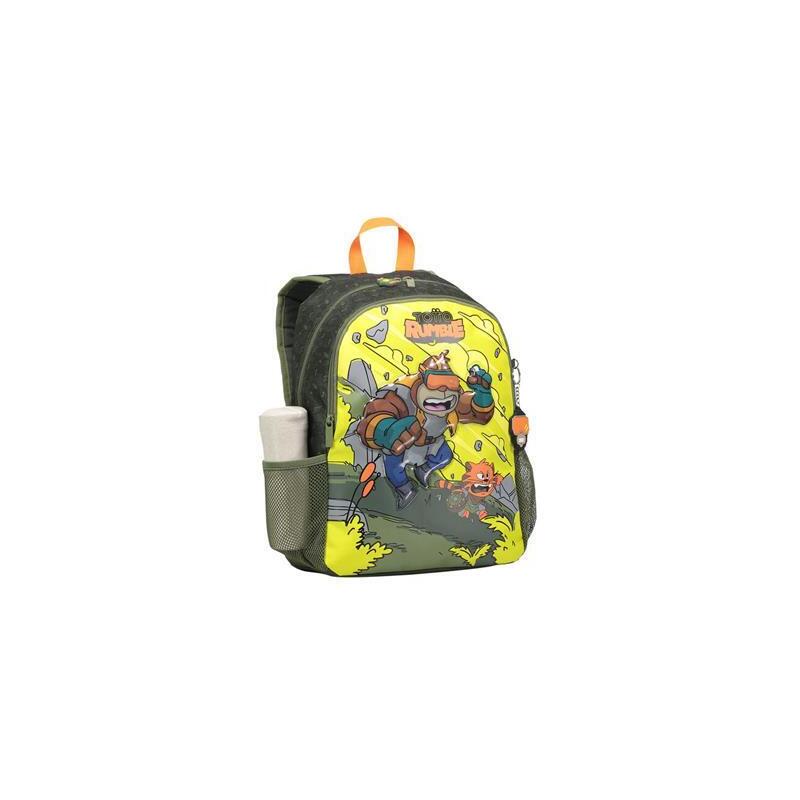 Mochila Escolar Mediana De Cartoons Totto Mj04bwm002-2310-4djm
