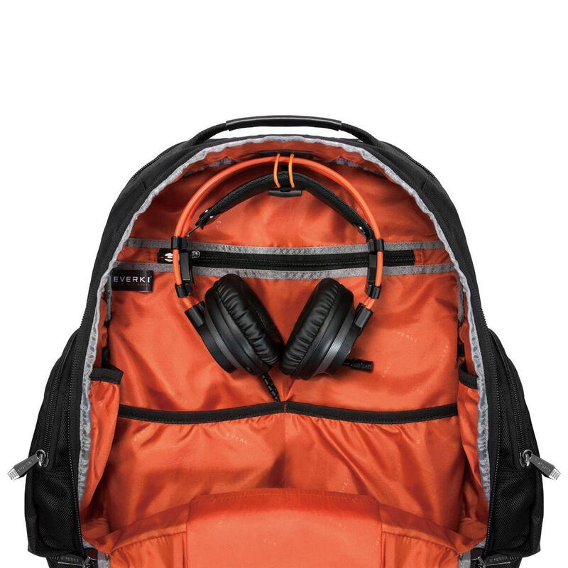 Mochila Everki Contempro 117 Negro  17,3"