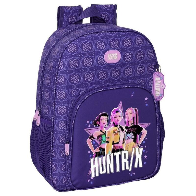 Mochila Figthers Kpop Demon Hunters 42cm Adaptable