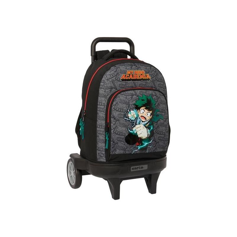 Mochila Gde. C/Ruedas Compact Evol. Ext. My Hero Academia