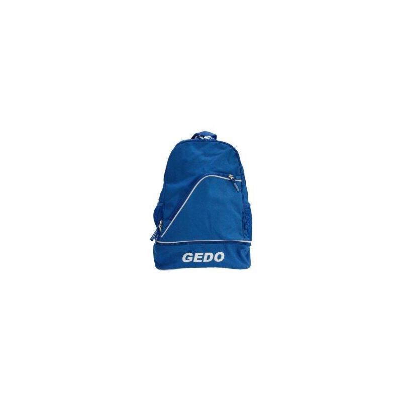 Mochila Gedo Napoli 4 Compartimientos Uno Inferior Para Botas Acolchada Color Azul Navy