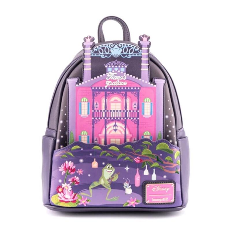 Mochila Loungefly Disney Tiana Y El Sapo Tiana'S Palace
