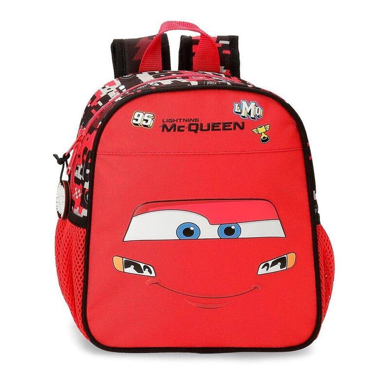 Mochila Mcqueen Cars Disney 25cm Adaptable