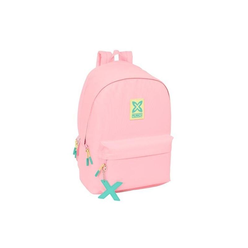 Mochila  Safta  Doble Para Portatil 15,6"+Usb Munich Candy
