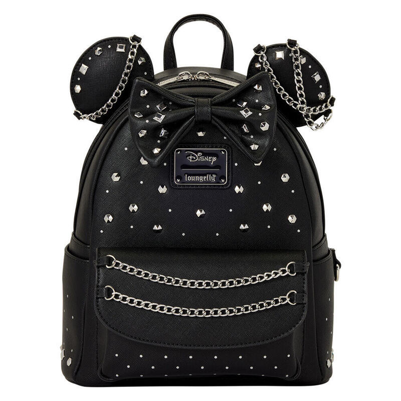 Mochila Studs & Chains Minnie Disney Loungefly 26cm