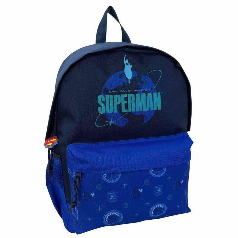 Mochila Superman Dc Comics 40cm Adaptable