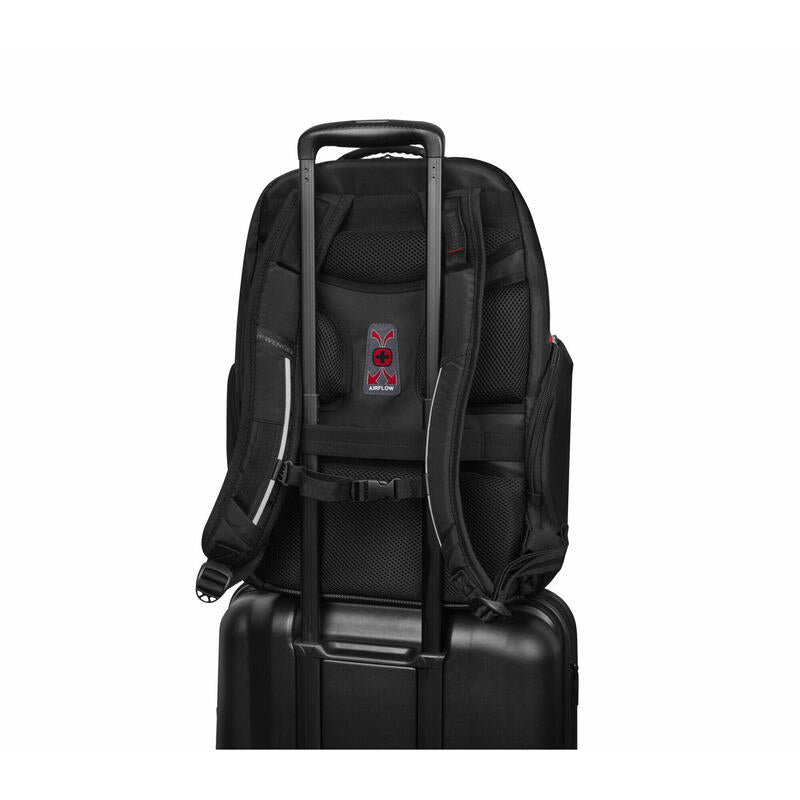 Mochila  Wenger Meteoro (Negro, Hasta 43,2 Cm (17"))