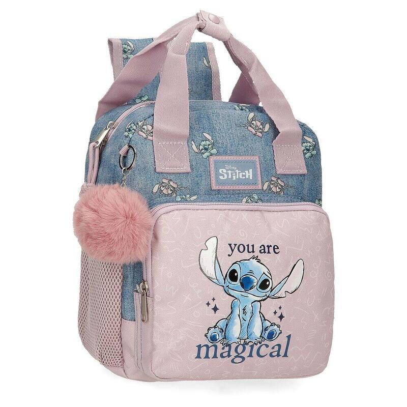 Mochila You Are Magical Stitch Disney 28cm Adaptable